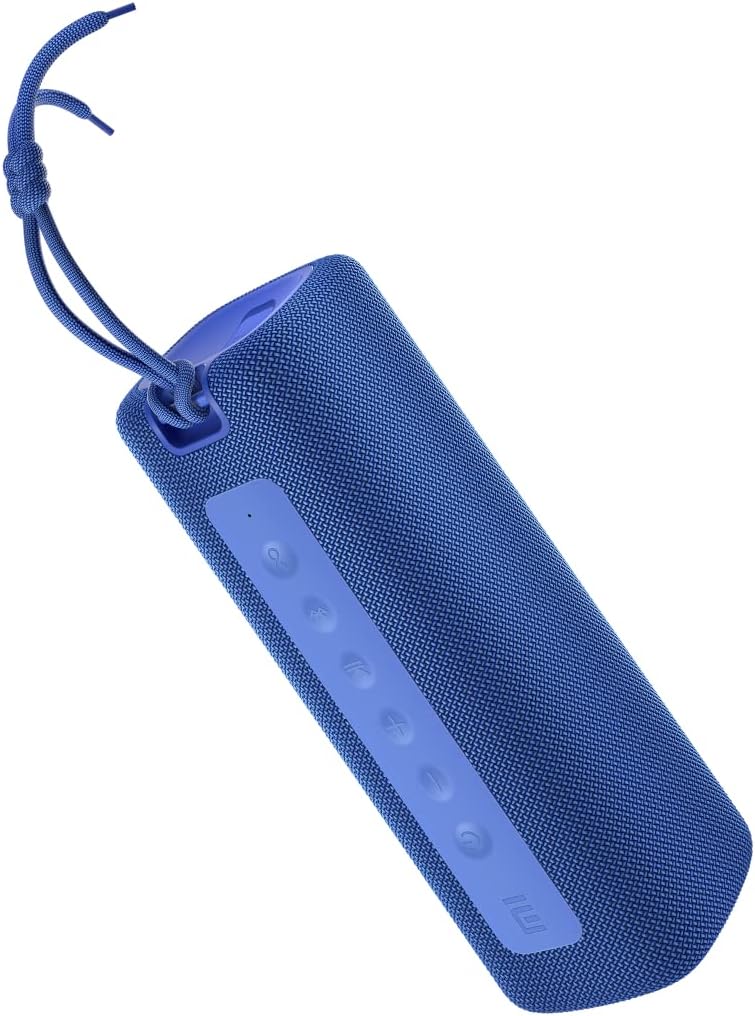 Xiaomi Mi Portable Bluetooth Speaker – 13H Playtime, Waterproof & Powerful Stereo Sound, Blue