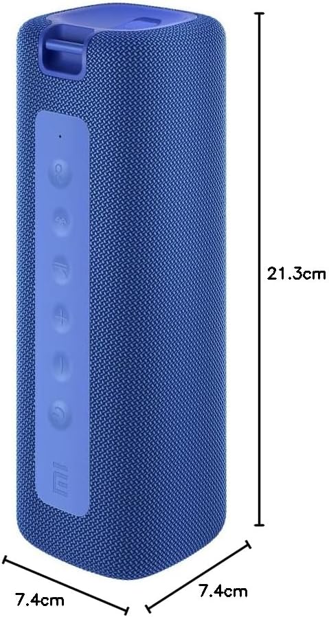 Xiaomi Mi Portable Bluetooth Speaker – 13H Playtime, Waterproof & Powerful Stereo Sound, Blue
