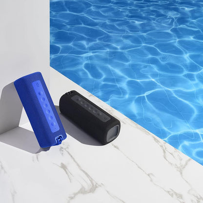 Xiaomi Mi Portable Bluetooth Speaker – 13H Playtime, Waterproof & Powerful Stereo Sound, Blue